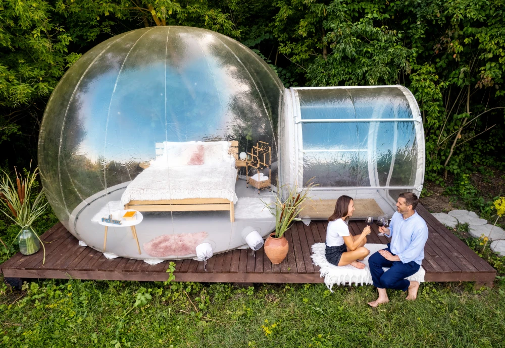 inflatable clear bubble tent