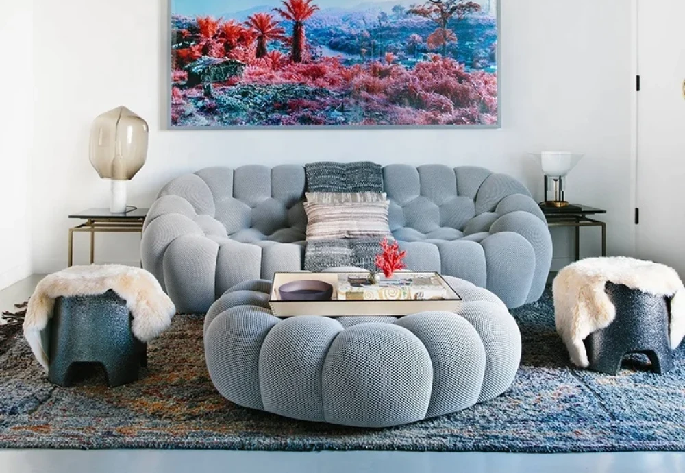 bubble looking couch